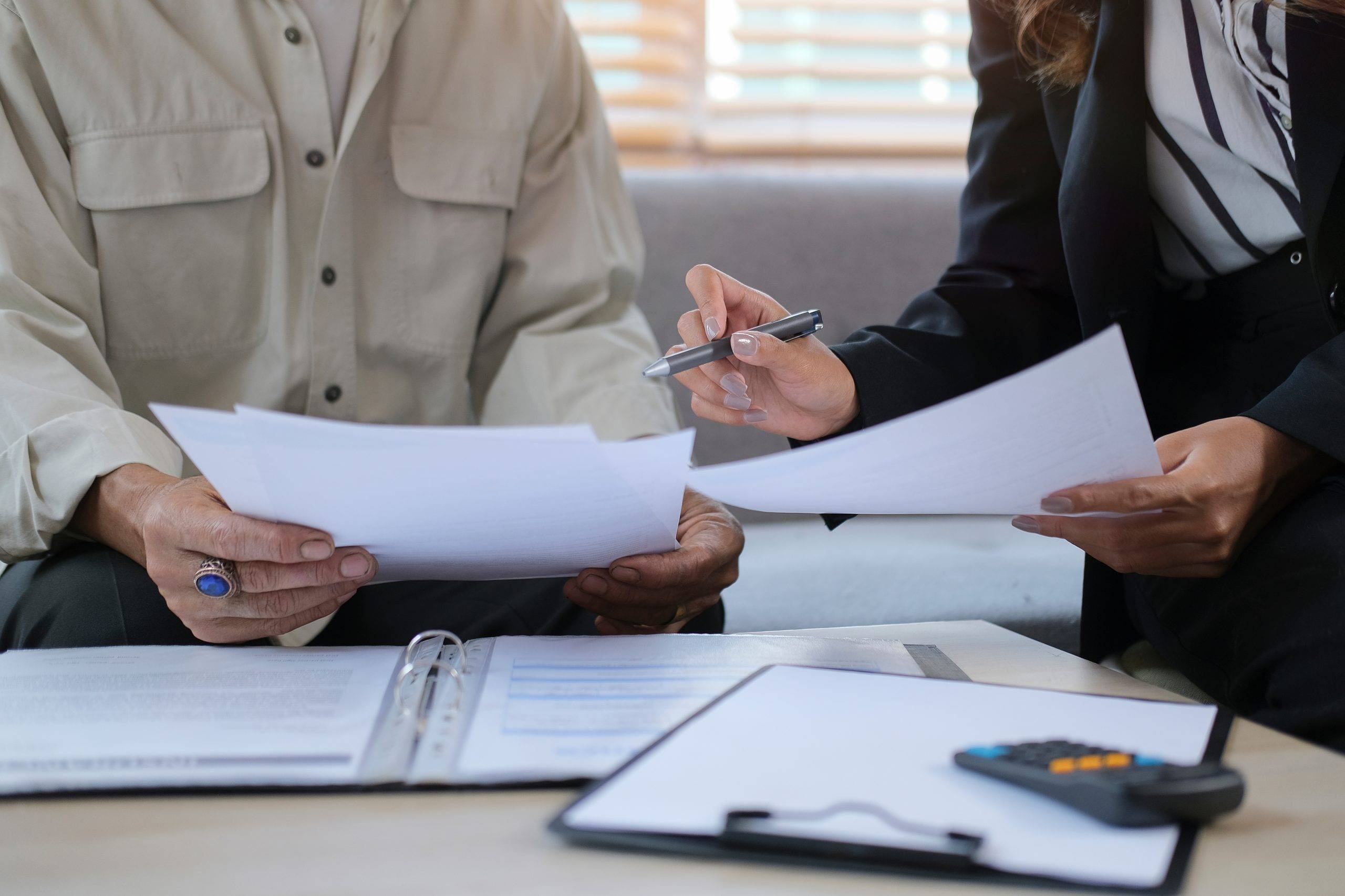 Cropped Shot Of Insurance Broker Or Financial Advisor Offering H Cropped Shot Of Insurance Broker Or Financial Advisor Offering H